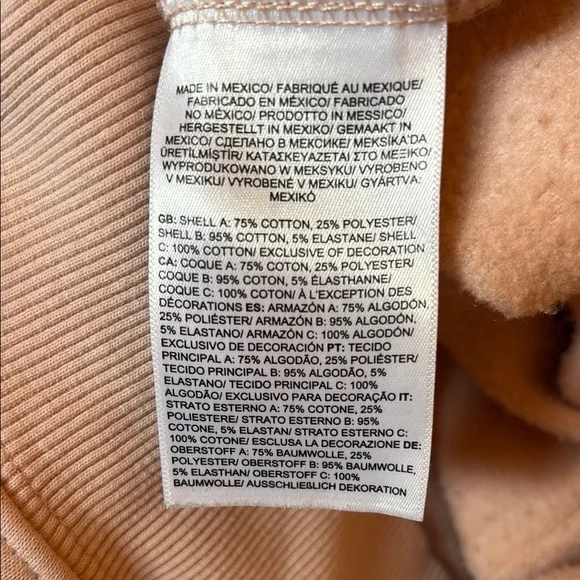 North Face Light Pink Pullover Hoodie - Picture 4 of 4